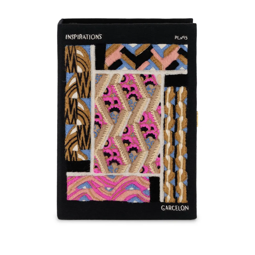 Non-Strapped|Book Clutch<Olympia Le-Tan Patterns and Colors Black