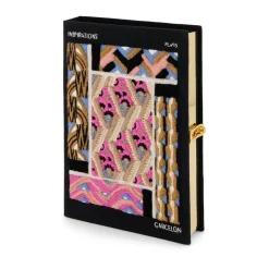 Non-Strapped|Book Clutch<Olympia Le-Tan Patterns and Colors Black