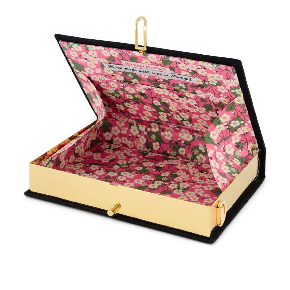 Strapped|Book Clutch<Olympia Le-Tan Patterns and Colors Black (Strapped)