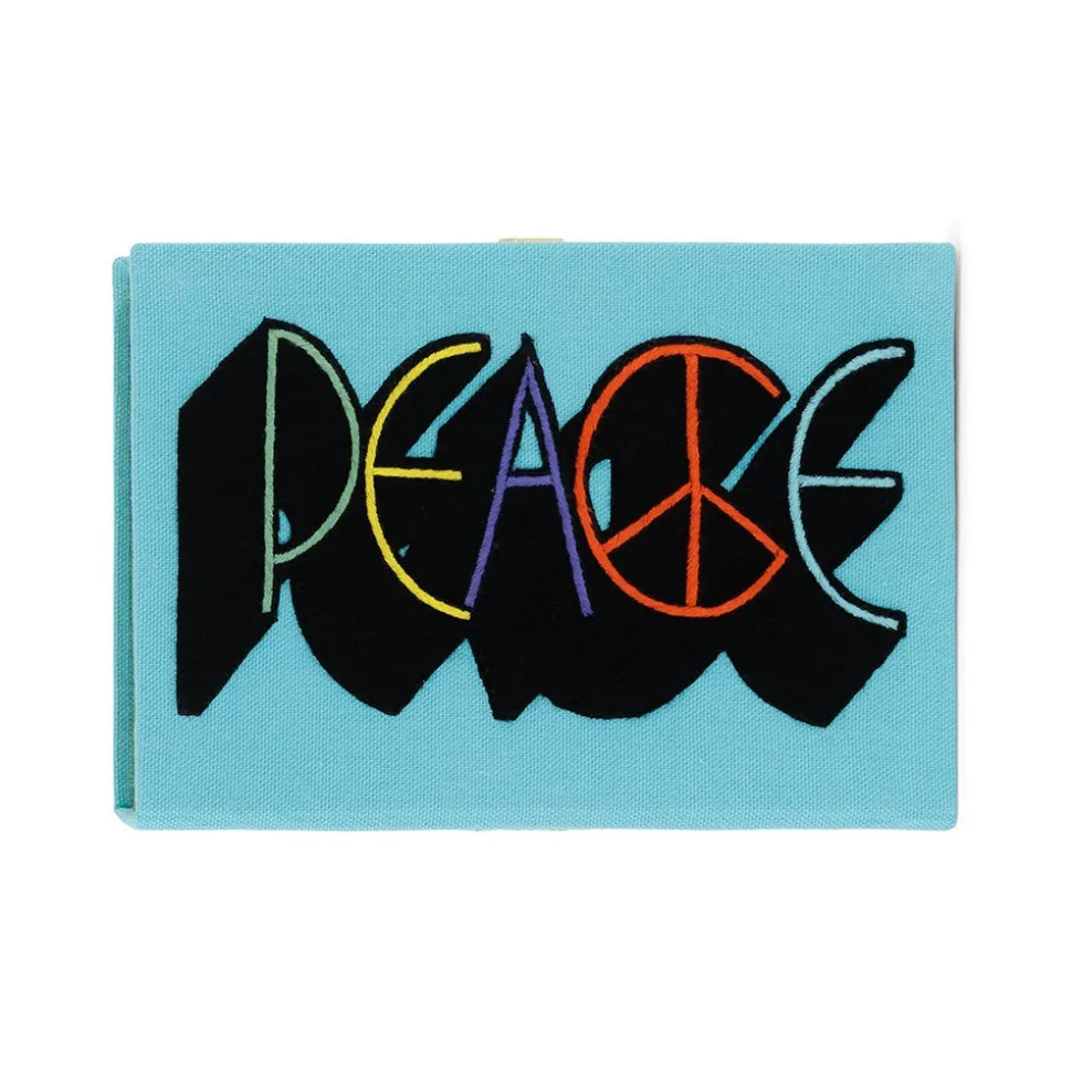 Non-Strapped|Book Clutch<Olympia Le-Tan Peace
