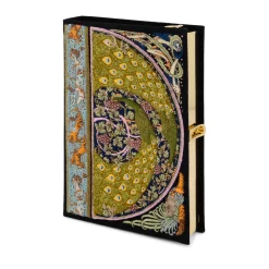 Strapped|Book Clutch<Olympia Le-Tan Peacock and Grapes (Strapped)