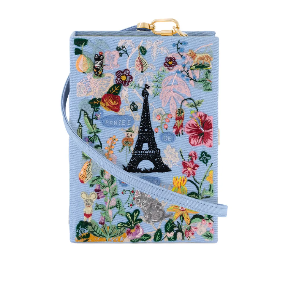 Strapped|Book Clutch<Olympia Le-Tan Pensée de Paris (Strapped)