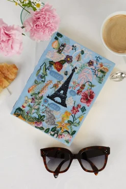 Strapped|Book Clutch<Olympia Le-Tan Pensée de Paris (Strapped)