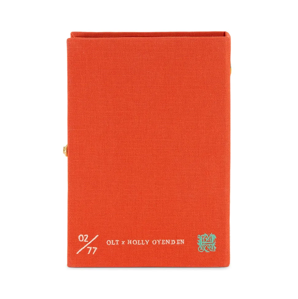 Non-Strapped|Book Clutch<Olympia Le-Tan Pineapple Holly Ovenden