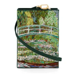 Strapped|Book Clutch<Olympia Le-Tan Pond of Waterlilies Monet (Strapped)