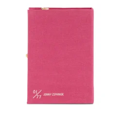 Strapped|Book Clutch<Olympia Le-Tan Pride and prejudice Love Quote by Jenny Zemanek (Strapped)