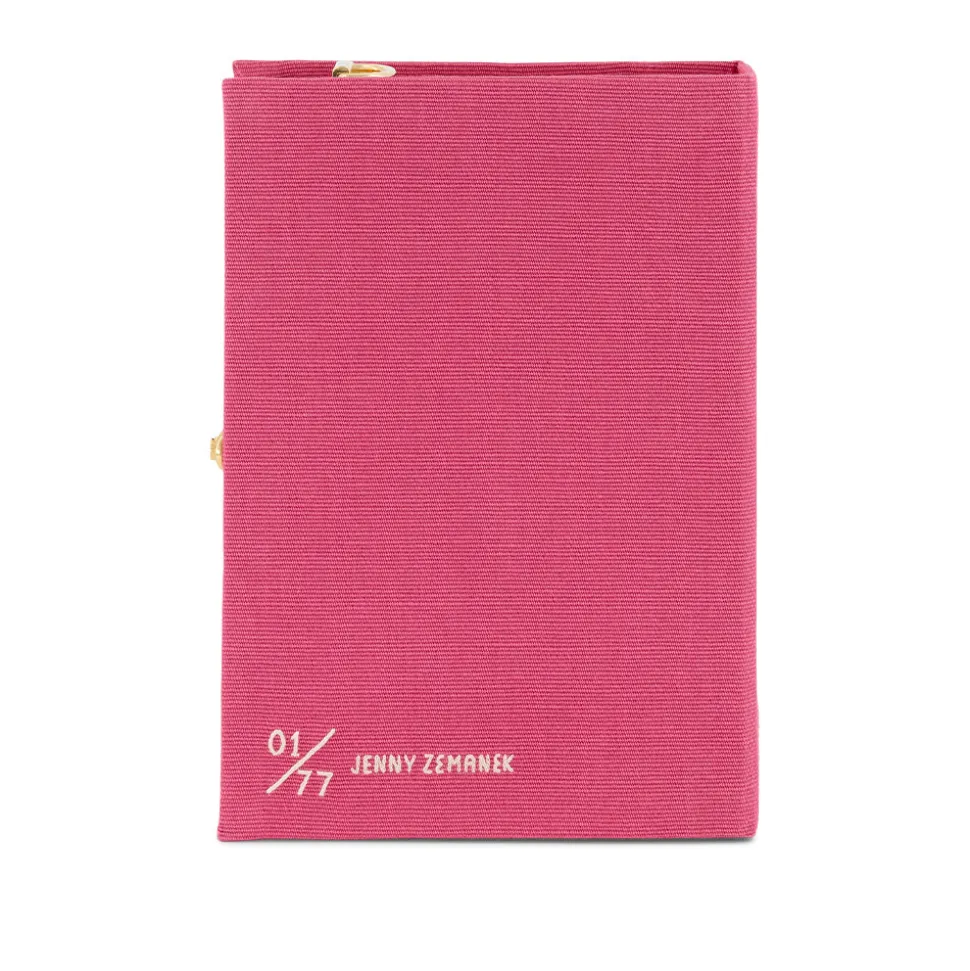 Strapped|Book Clutch<Olympia Le-Tan Pride and prejudice Love Quote by Jenny Zemanek (Strapped)