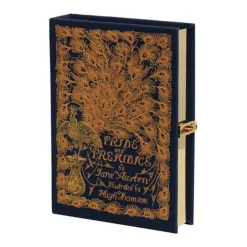 Non-Strapped|Book Clutch<Olympia Le-Tan Pride and Prejudice Navy