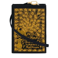 Strapped|Book Clutch<Olympia Le-Tan Pride and Prejudice (Strapped Black)