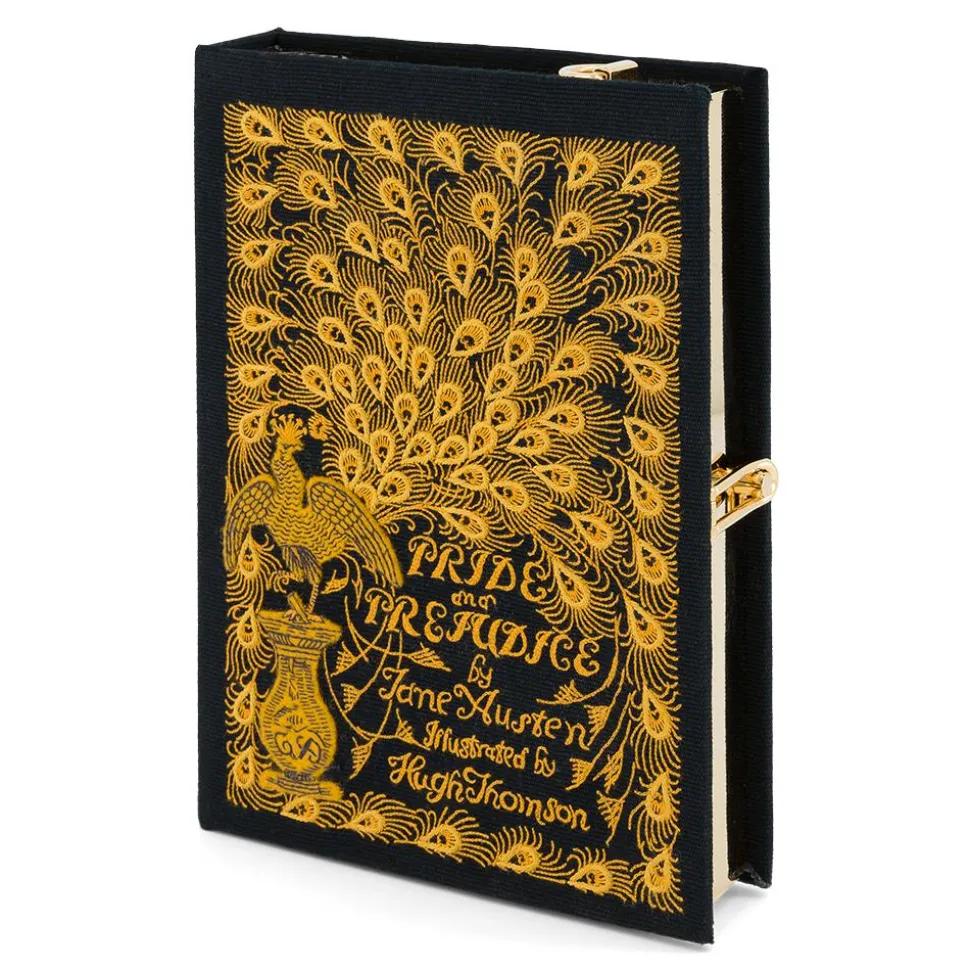 Strapped|Book Clutch<Olympia Le-Tan Pride and Prejudice (Strapped Black)