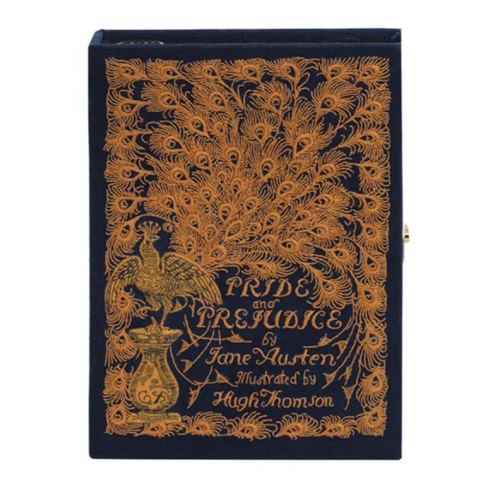Strapped|Book Clutch<Olympia Le-Tan Pride and Prejudice (Strapped Navy)
