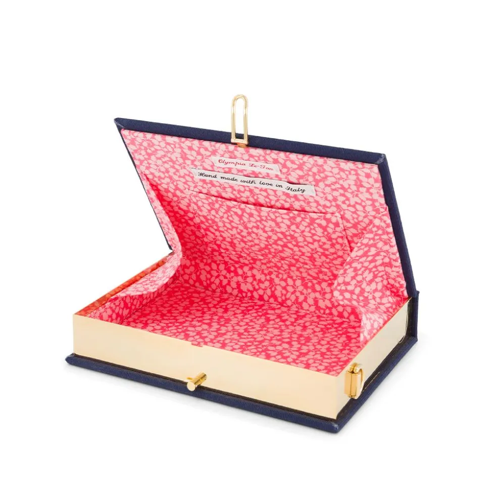 Strapped|Book Clutch<Olympia Le-Tan Pride and Prejudice (Strapped Navy)