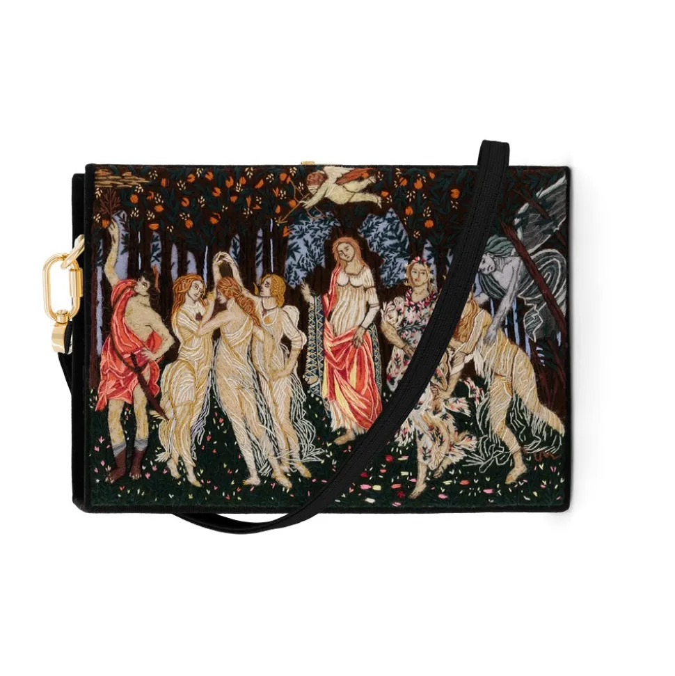 Strapped|Book Clutch<Olympia Le-Tan Primavera Botticelli (Strapped)