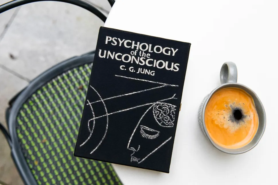 Strapped|Book Clutch<Olympia Le-Tan Psychology Of The Unconscious (Strapped)