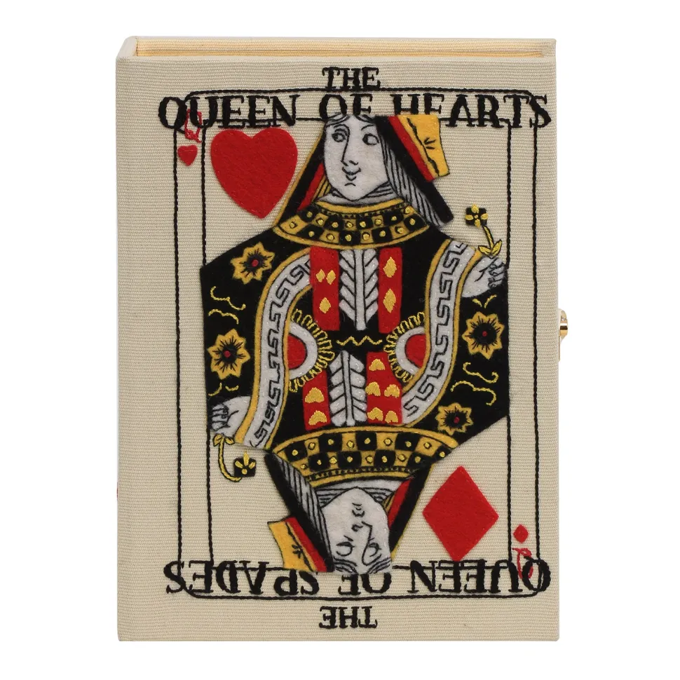 Strapped|Book Clutch<Olympia Le-Tan Queen Of Hearts (Strapped)