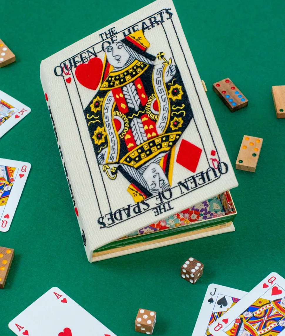 Strapped|Book Clutch<Olympia Le-Tan Queen Of Hearts (Strapped)