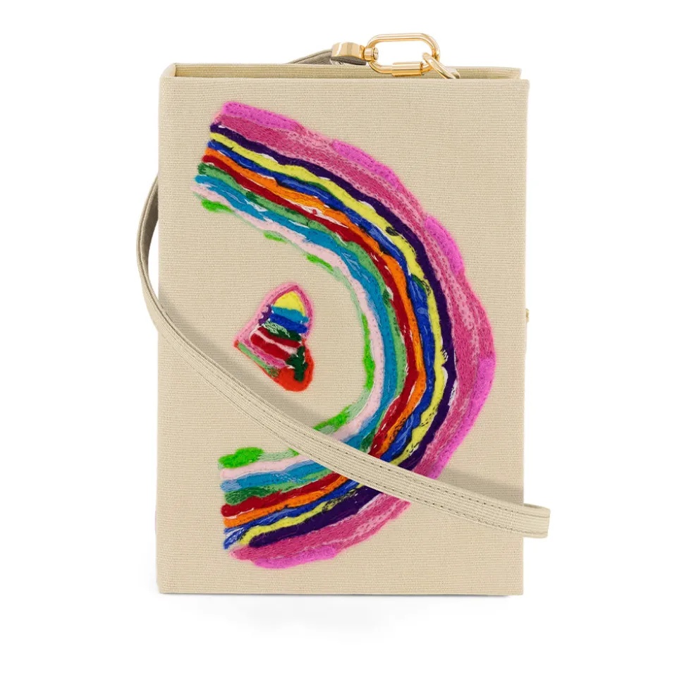 Strapped|Book Clutch<Olympia Le-Tan Rainbow (Strapped)