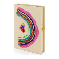 Strapped|Book Clutch<Olympia Le-Tan Rainbow (Strapped)