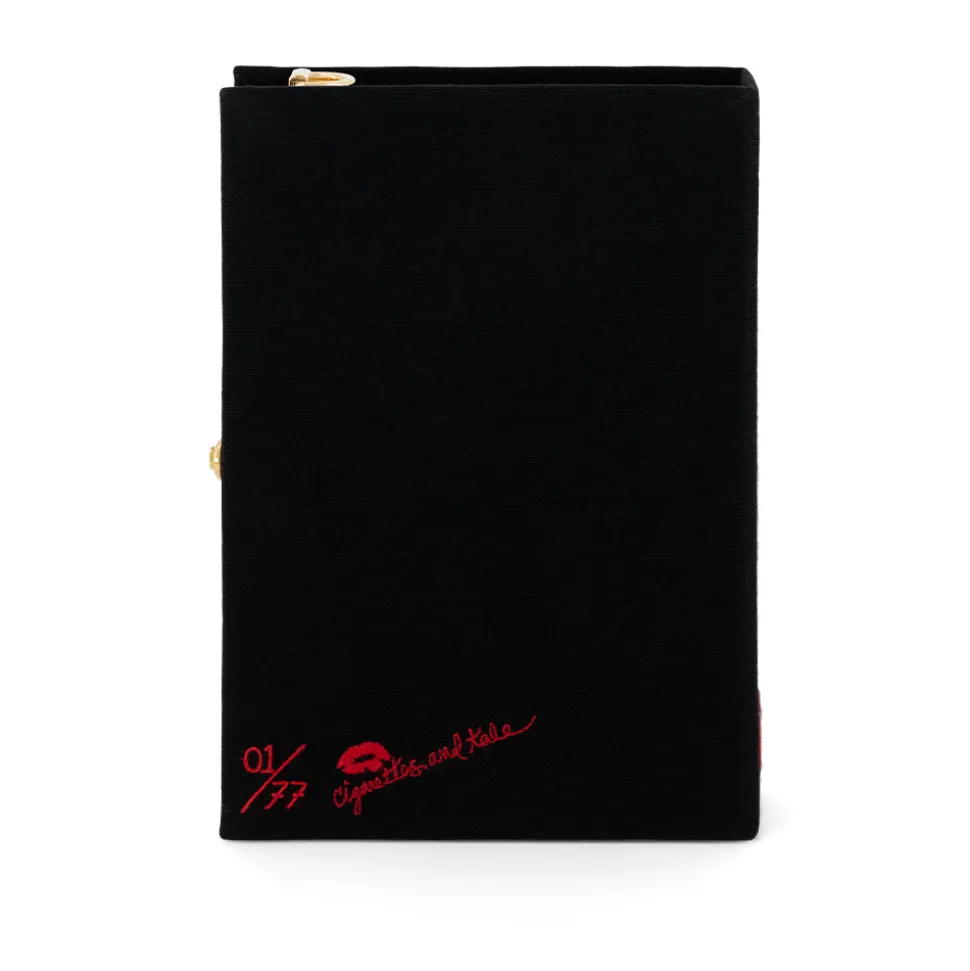 Strapped|Book Clutch<Olympia Le-Tan Red Lips by Cigarettes and Kale (Strapped)