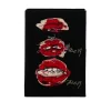 Non-Strapped|Book Clutch<Olympia Le-Tan Red Lips by Cigarettes and Kale