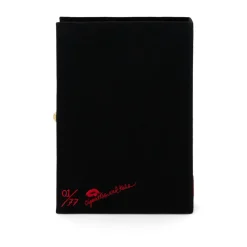 Non-Strapped|Book Clutch<Olympia Le-Tan Red Lips by Cigarettes and Kale