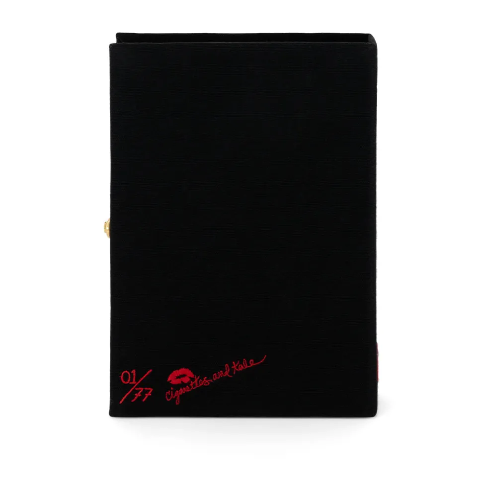 Non-Strapped|Book Clutch<Olympia Le-Tan Red Lips by Cigarettes and Kale