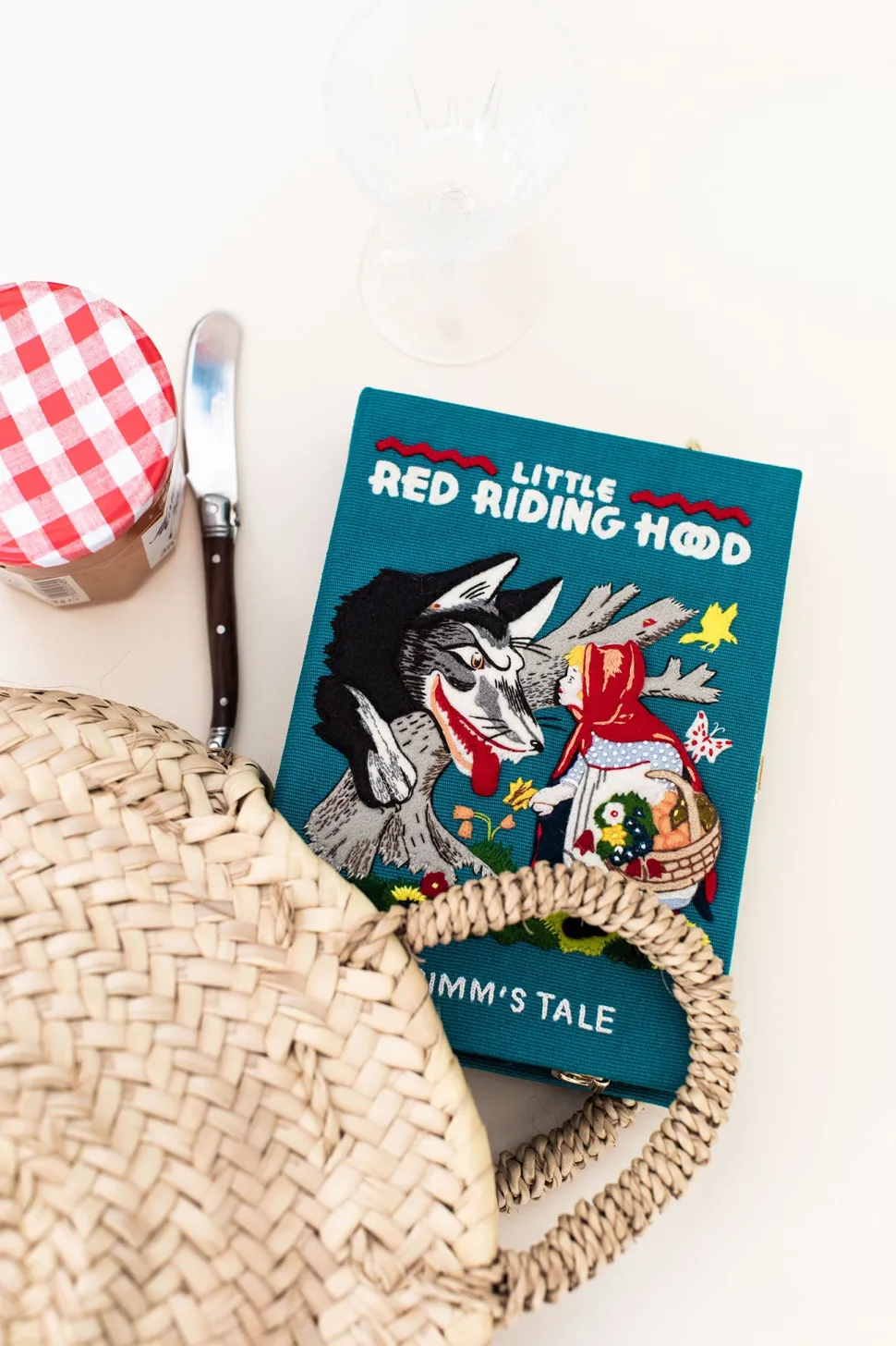 Non-Strapped|Book Clutch<Olympia Le-Tan Red Riding Hood