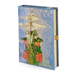 Strapped|Book Clutch<Olympia Le-Tan Regatta At Argenteuil Monet (Strapped)