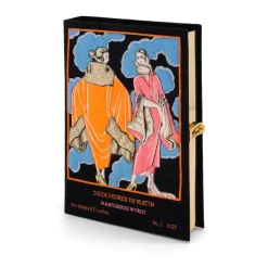 Non-Strapped|Book Clutch<Olympia Le-Tan Retro Parisian Fashion