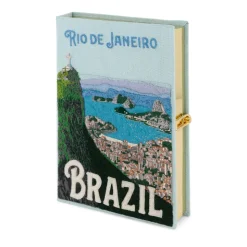 Non-Strapped|Book Clutch<Olympia Le-Tan Rio de Janeiro