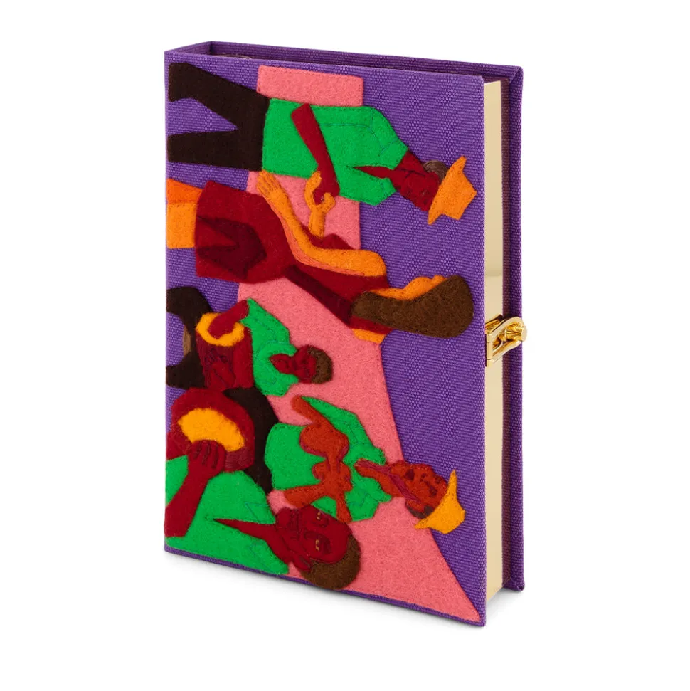 Non-Strapped|Book Clutch<Olympia Le-Tan Roda de Samba by Eduardo Sampaio