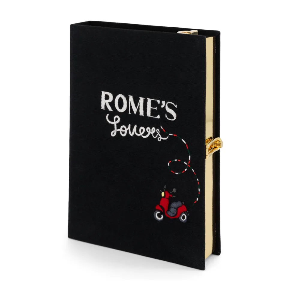 Strapped|Book Clutch<Olympia Le-Tan Rome's Lovers (Strapped)