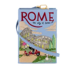 Strapped|Book Clutch<Olympia Le-Tan Rome the City of Love (Strapped)