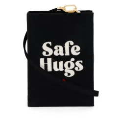 Strapped|Book Clutch<Olympia Le-Tan Safe Hugs Black (Strapped)