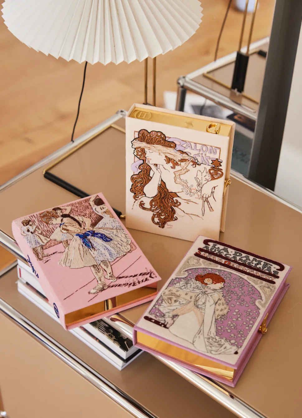 Strapped|Book Clutch<Olympia Le-Tan Sarah Bernhardt Mucha (Strapped)