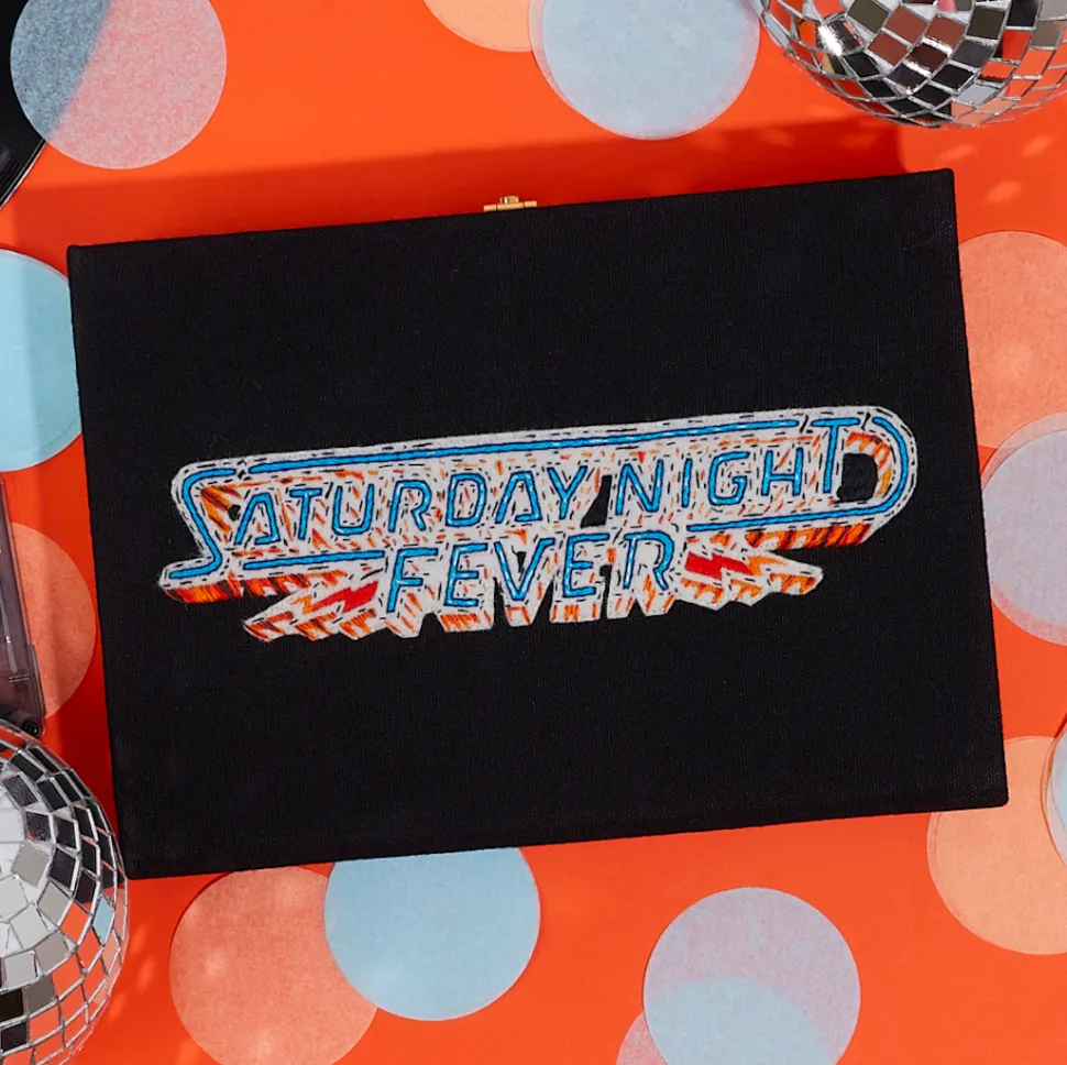 Non-Strapped|Book Clutch<Olympia Le-Tan Saturday Night Fever