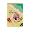 Non-Strapped|Book Clutch<Olympia Le-Tan Seashells and Ocean's Life