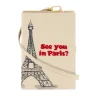 Strapped|Book Clutch<Olympia Le-Tan See you in Paris (Strapped)