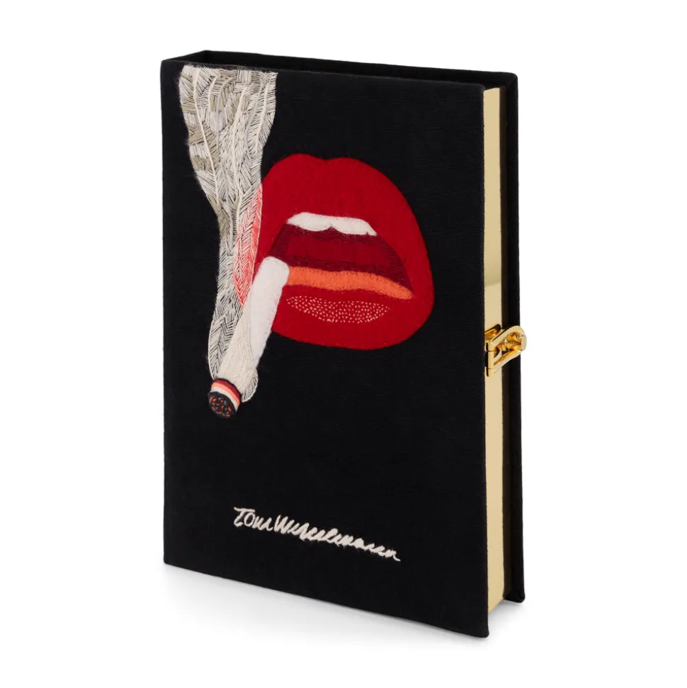 Non-Strapped|Book Clutch<Olympia Le-Tan Smoker