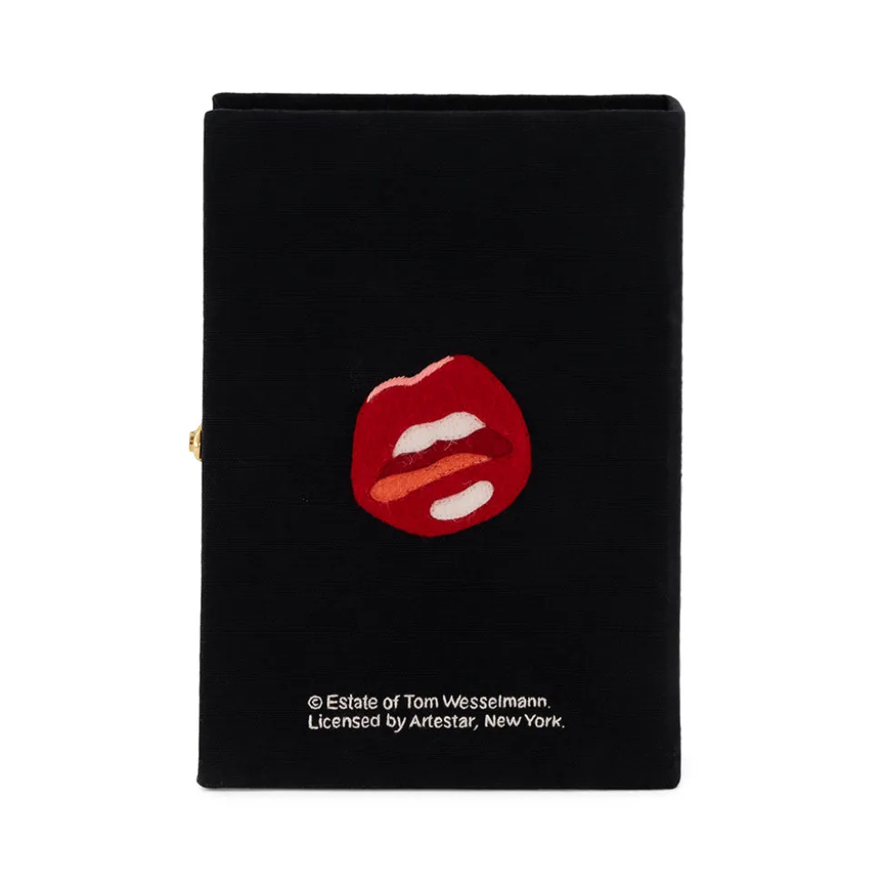 Non-Strapped|Book Clutch<Olympia Le-Tan Smoker