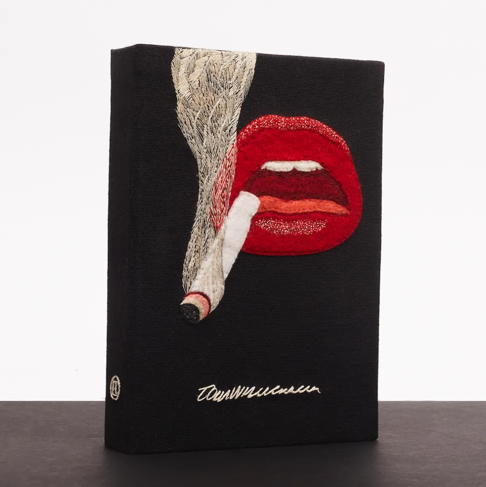 Non-Strapped|Book Clutch<Olympia Le-Tan Smoker