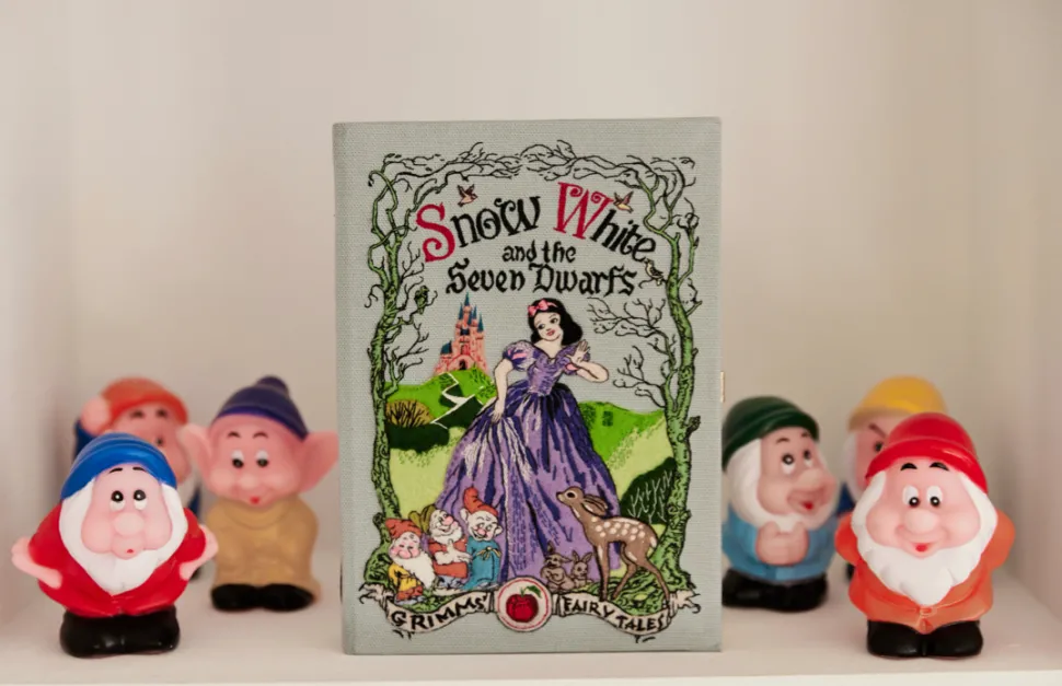 Non-Strapped|Book Clutch<Olympia Le-Tan Snow White