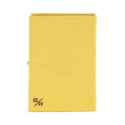 Non-Strapped|Book Clutch<Olympia Le-Tan Snow White Gold
