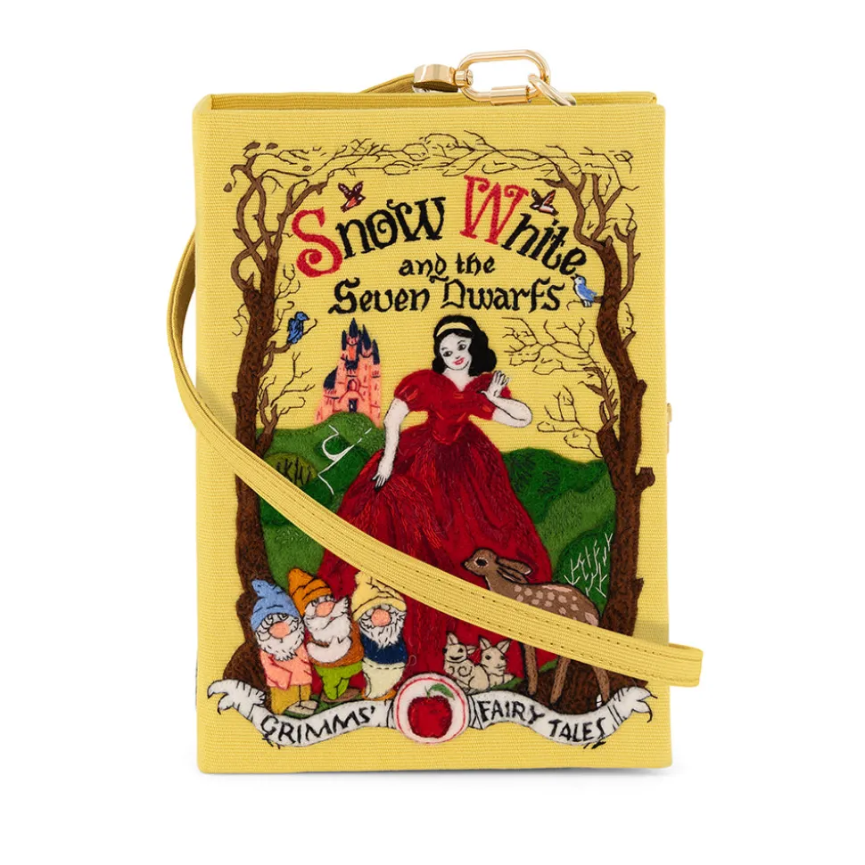 Strapped|Book Clutch<Olympia Le-Tan Snow White Gold (Strapped)