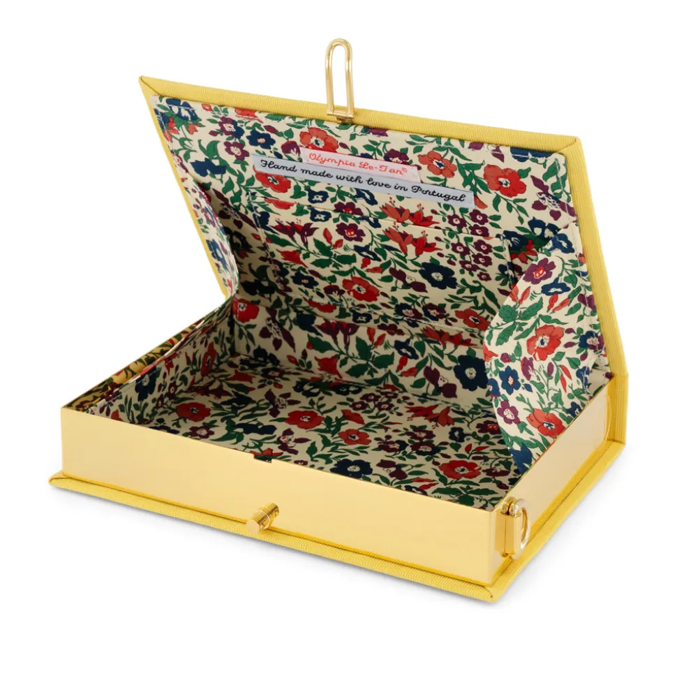 Strapped|Book Clutch<Olympia Le-Tan Snow White Gold (Strapped)