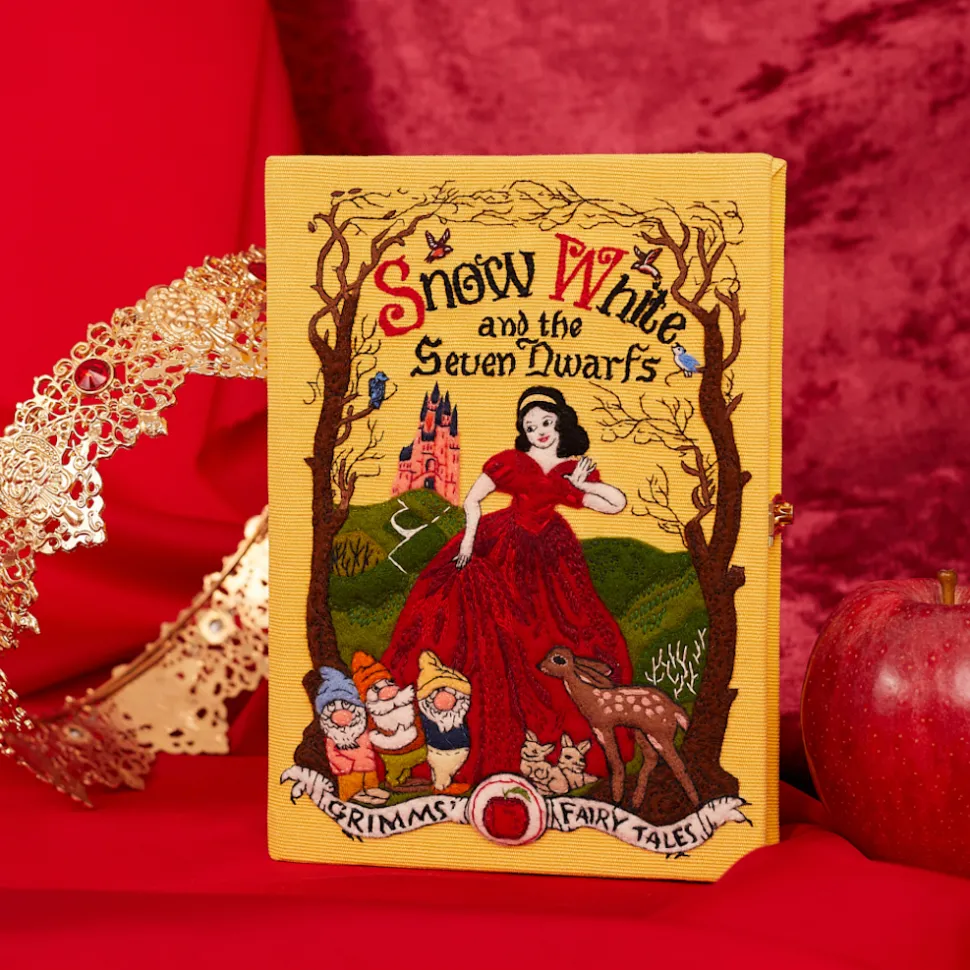 Strapped|Book Clutch<Olympia Le-Tan Snow White Gold (Strapped)