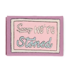 Non-Strapped|Book Clutch<Olympia Le-Tan Sorry We're Stoned