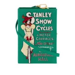 Non-Strapped|Book Clutch<Olympia Le-Tan Stanley Show of Cycles Paris