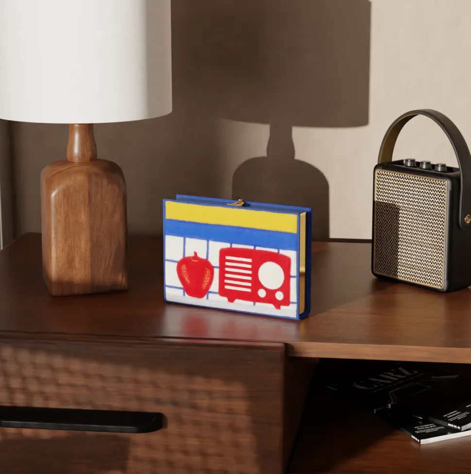 Strapped|Book Clutch<Olympia Le-Tan Still life (Strapped)