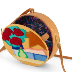 Non-Strapped|Caviar<Olympia Le-Tan Still Life with Four Roses and Pear (Caviar Oversize)